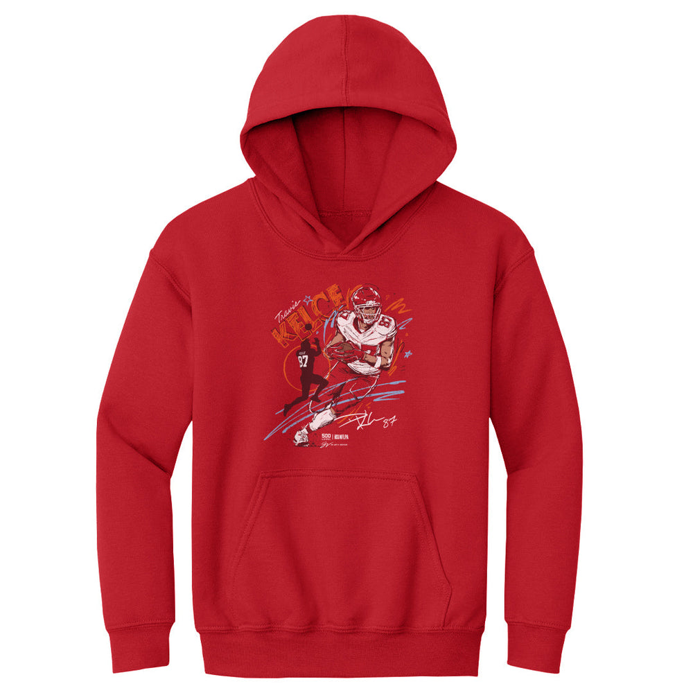 Travis Kelce Kansas City Scribble WHT (ONLINE ORDER ONLY)