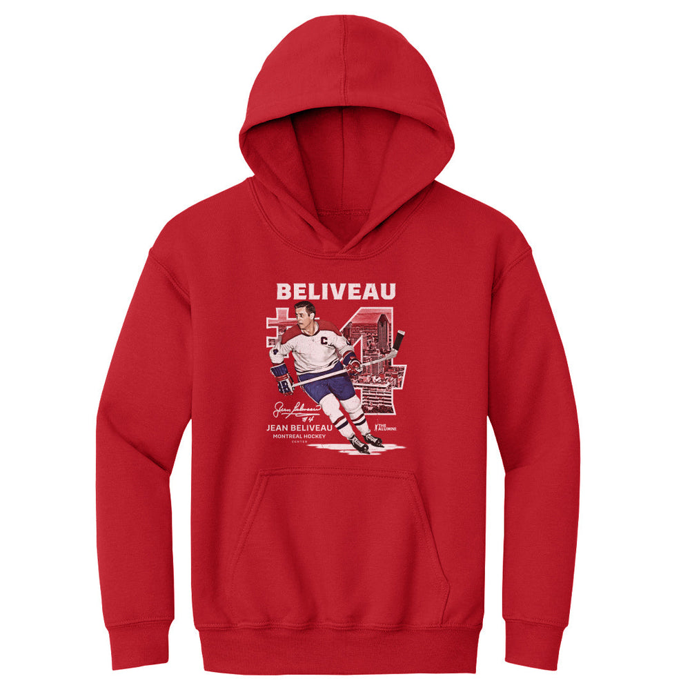 Jean Beliveau Montreal Throwback WHT