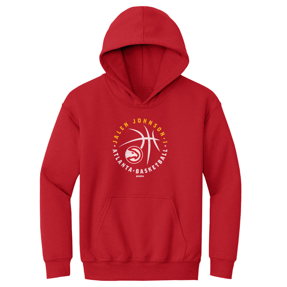 Jalen Johnson Atlanta Hawks Player Ball WHT (ONLINE ORDER ONLY)