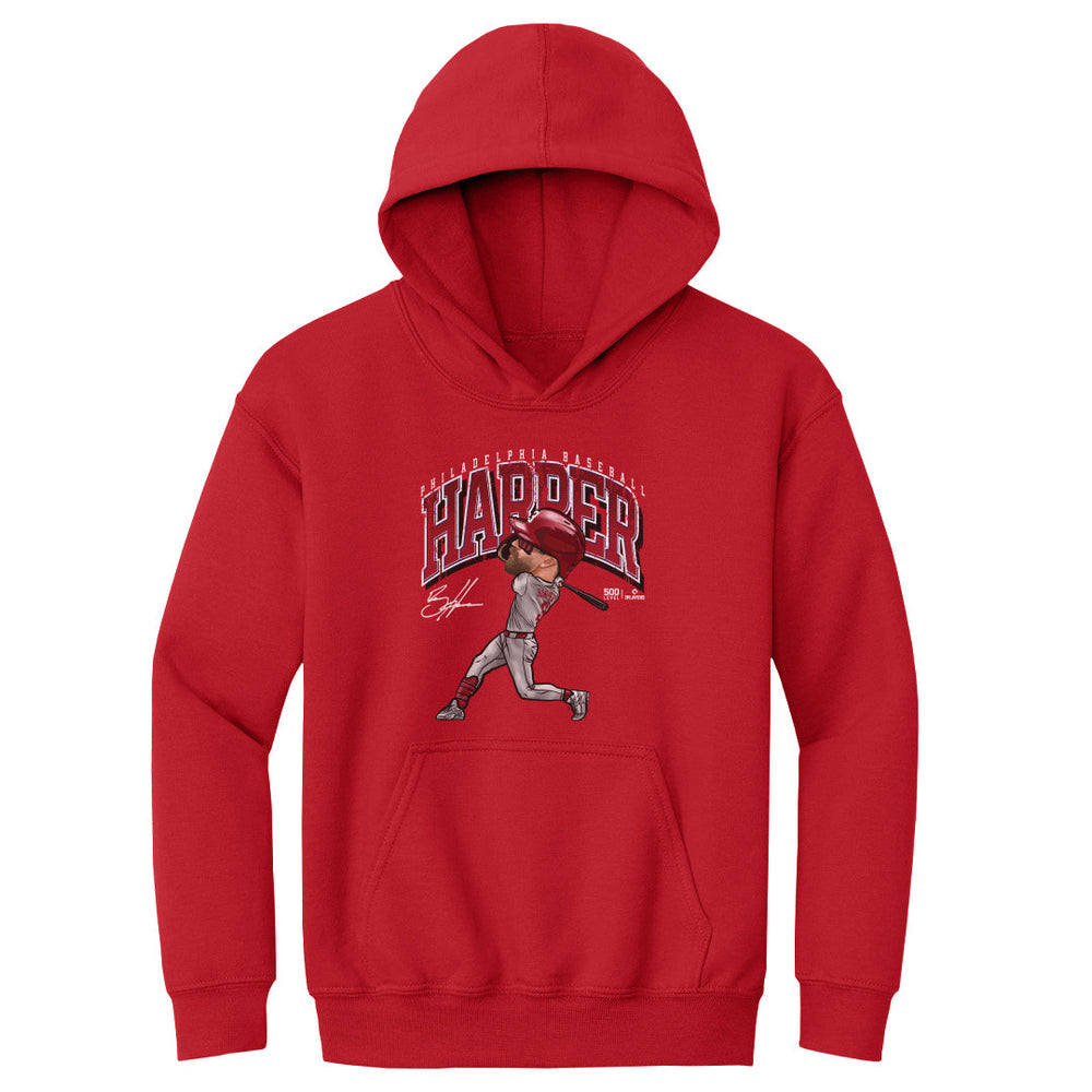 Bryce Harper Philadelphia Cartoon WHT (ONLINE ORDER ONLY)