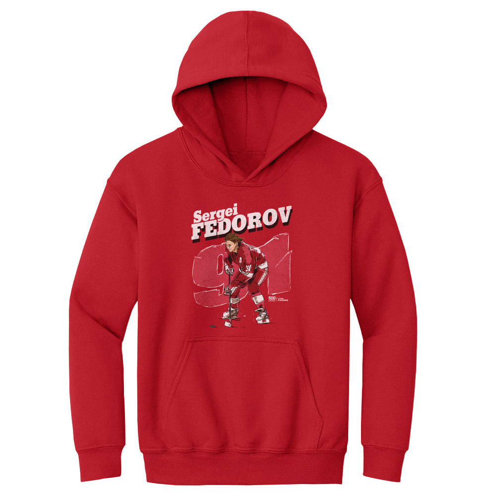 Sergei Fedorov Detroit Retro WHT (ONLINE ORDER ONLY)