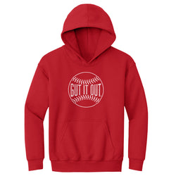 Gut It Out Foundation Baseball WHT (ONLINE ORDER ONLY)