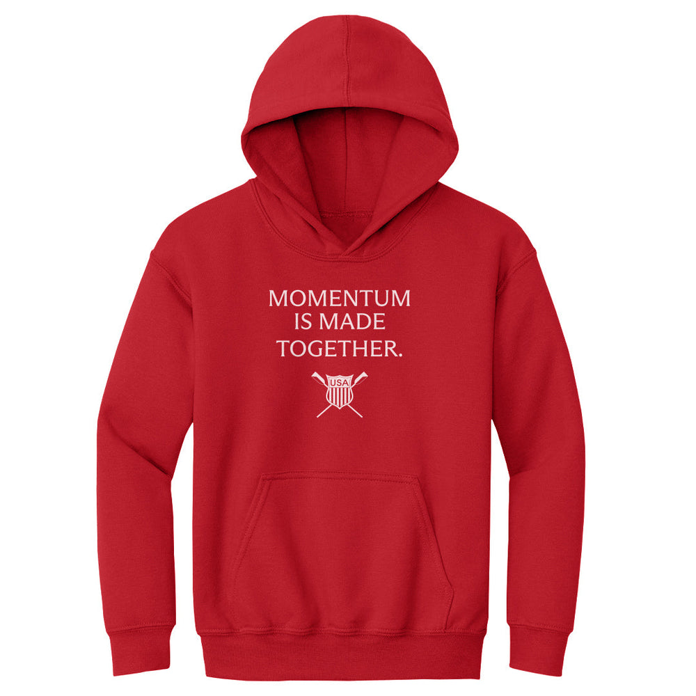 USRowing Momentum Is Made Together WHT (ONLINE ORDER ONLY)