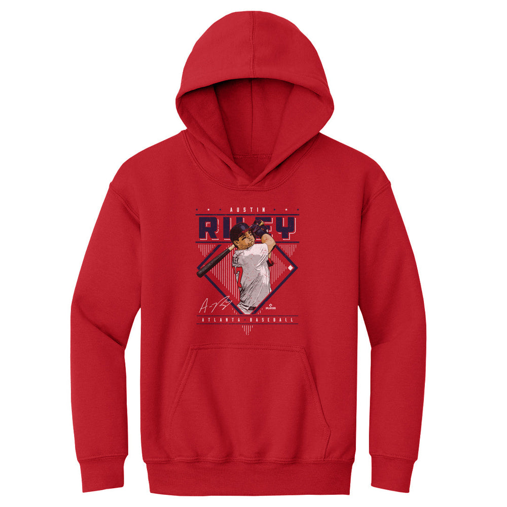 Austin Riley Atlanta Diamond Name WHT (ONLINE ORDER ONLY)