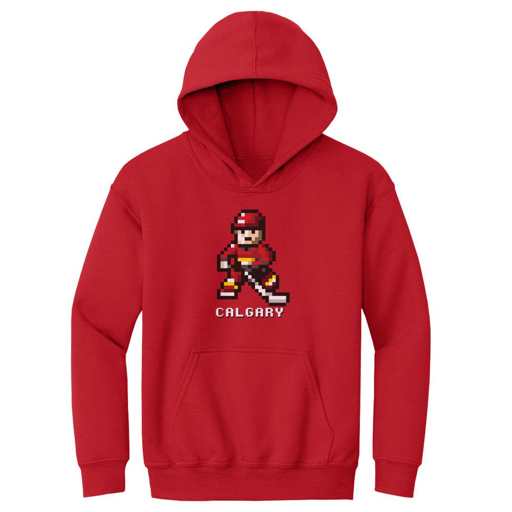 Calgary Hockey 8-bit WHT (ONLINE ORDER ONLY)
