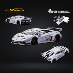 (Pre-Order) King Model LBWK Huracan - Air Force Grey 1:64 (ONLINE ORDER ONLY)