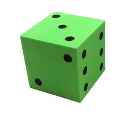 KOP10940 Green Opaque Foam Die with Black Dots D6 50mm (2in) Pack of 1 Die (ONLINE ORDER ONLY)