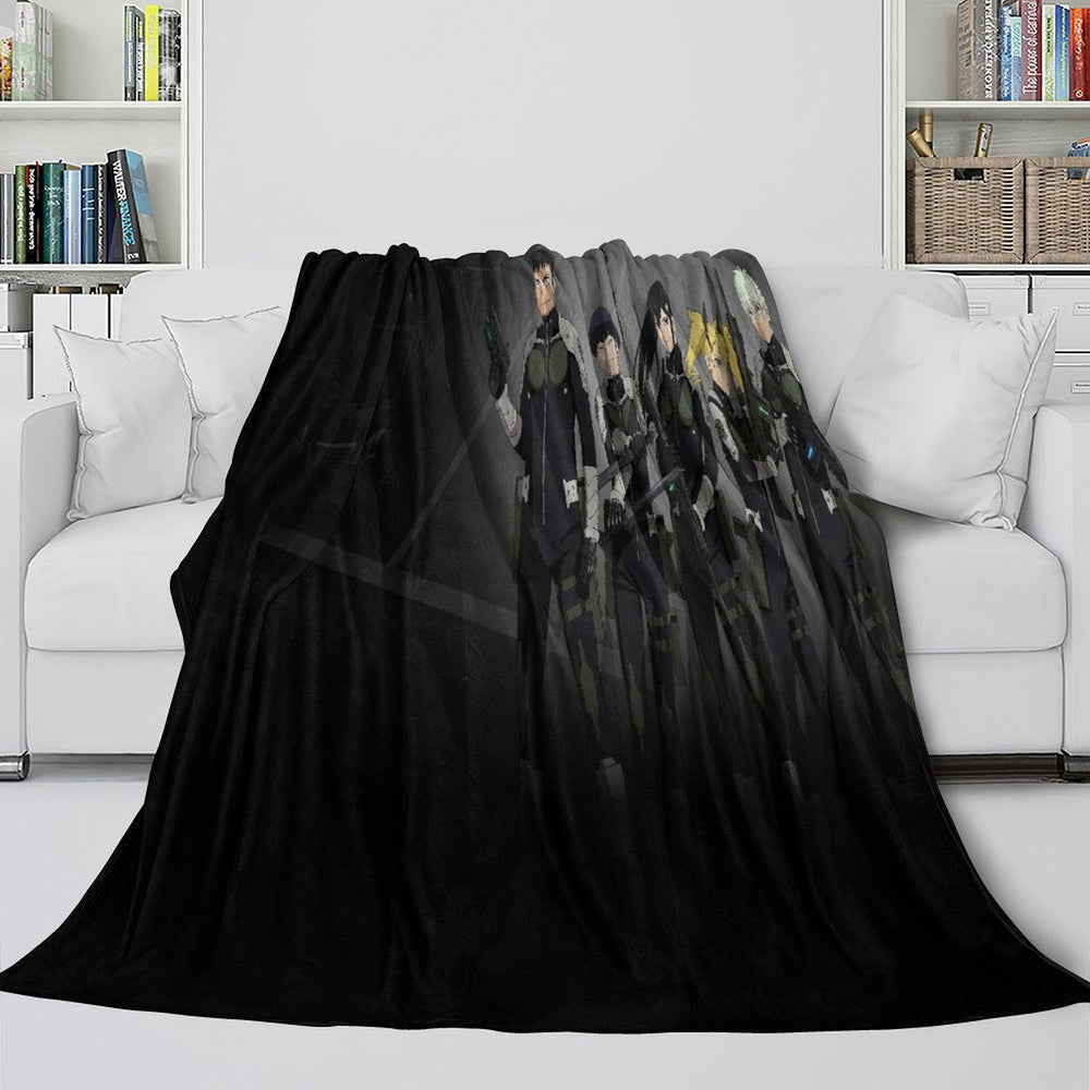 Kaiju No. 8 Blanket Flannel Fleece Throw Room Decoration (Online Order Only)