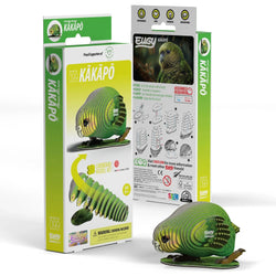 Kakapo 3D Cardboard Model Kit Eugy (ONLINE ORDER ONLY)