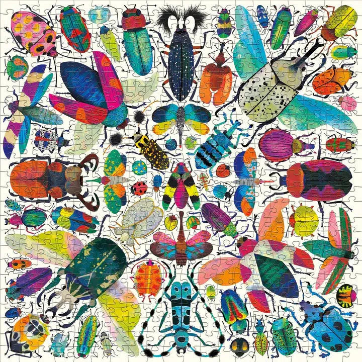 Kaleido-Beetles 500 Piece Jigsaw Puzzle Mudpuppy (ONLINE ORDER ONLY)