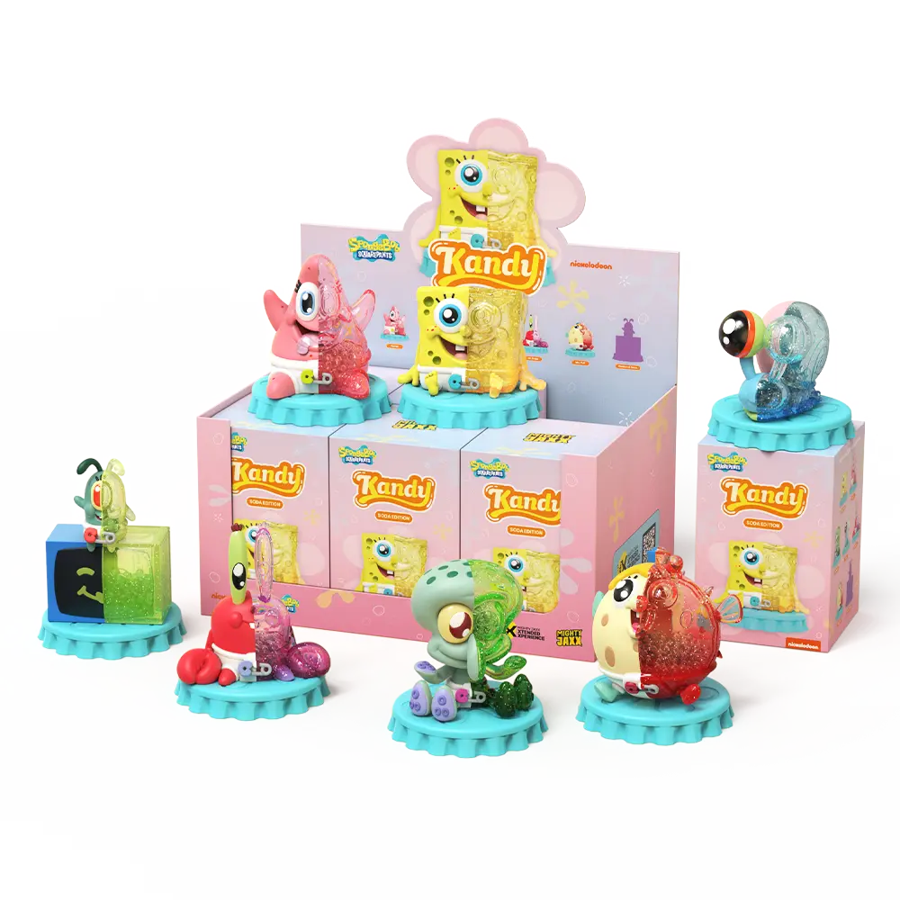 Kandy X SpongeBob SquarePants (Soda Edition) Blind Box (1 Blind Box) (ONLINE ORDER ONLY)