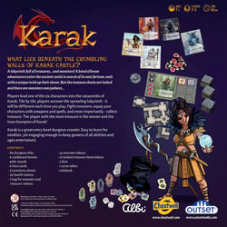Karak - RPG Strategic Tile Dungeon Game - Outset (ONLINE ORDER ONLY)
