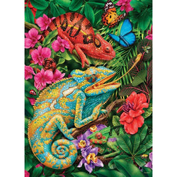 Karma Chameleon 1000 Piece Jigsaw Puzzle Cobble Hill (ONLINE ORDER ONLY)