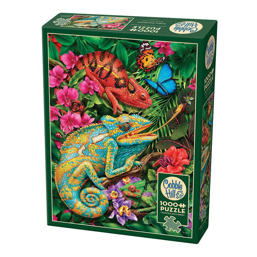 Karma Chameleon 1000 Piece Jigsaw Puzzle Cobble Hill (ONLINE ORDER ONLY)