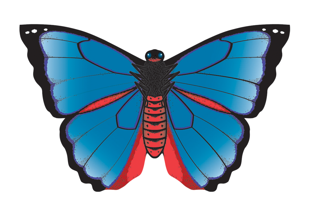 32" Nylon Karner Blue Butterfly (ONLINE ORDER ONLY)