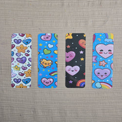 Kawaii Hearts and Stars Bookmark (ONLINE ORDER ONLY)
