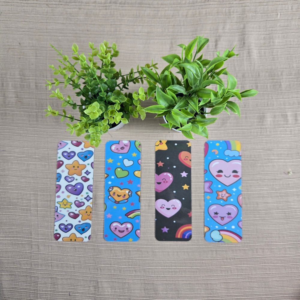 Kawaii Hearts and Stars Bookmark (ONLINE ORDER ONLY)