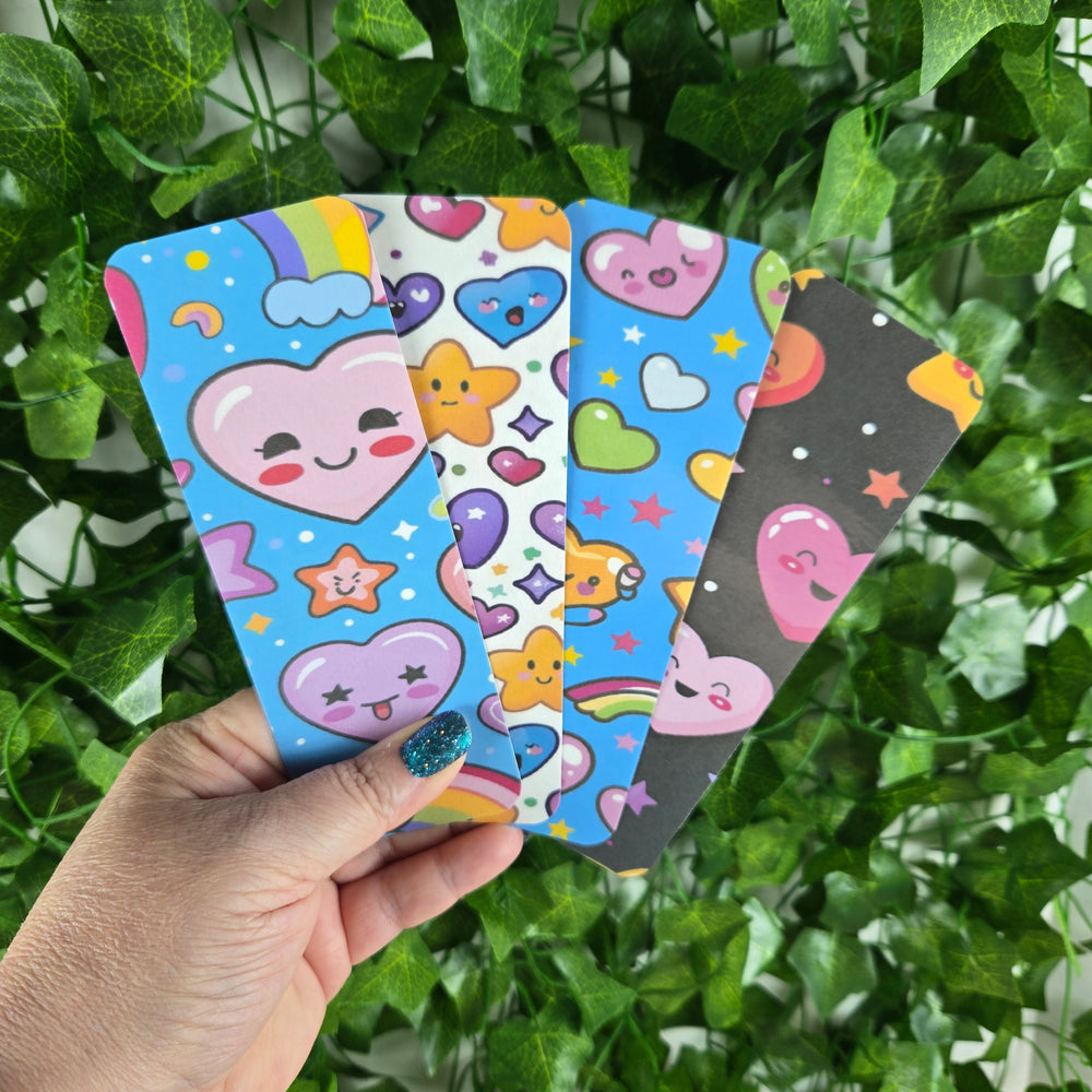 Kawaii Hearts and Stars Bookmark (ONLINE ORDER ONLY)