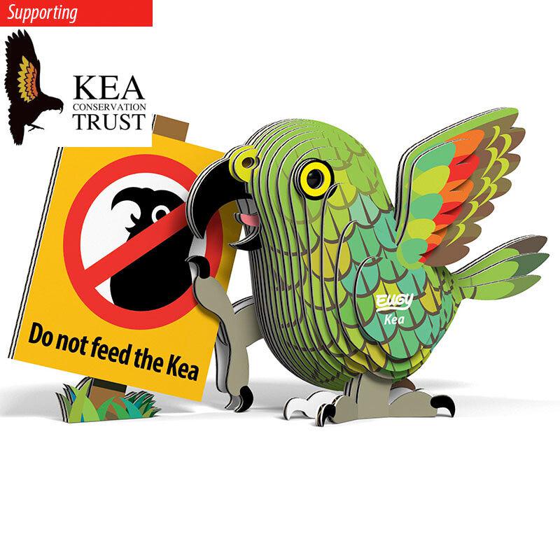 Kea 3D Cardboard Model Kit Eugy (ONLINE ORDER ONLY)