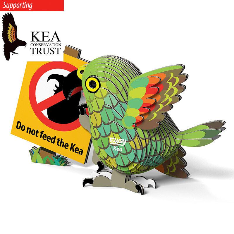 Kea 3D Cardboard Model Kit Eugy (ONLINE ORDER ONLY)