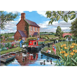 Keepers Cottage 500 Piece Jigsaw Puzzle HOP