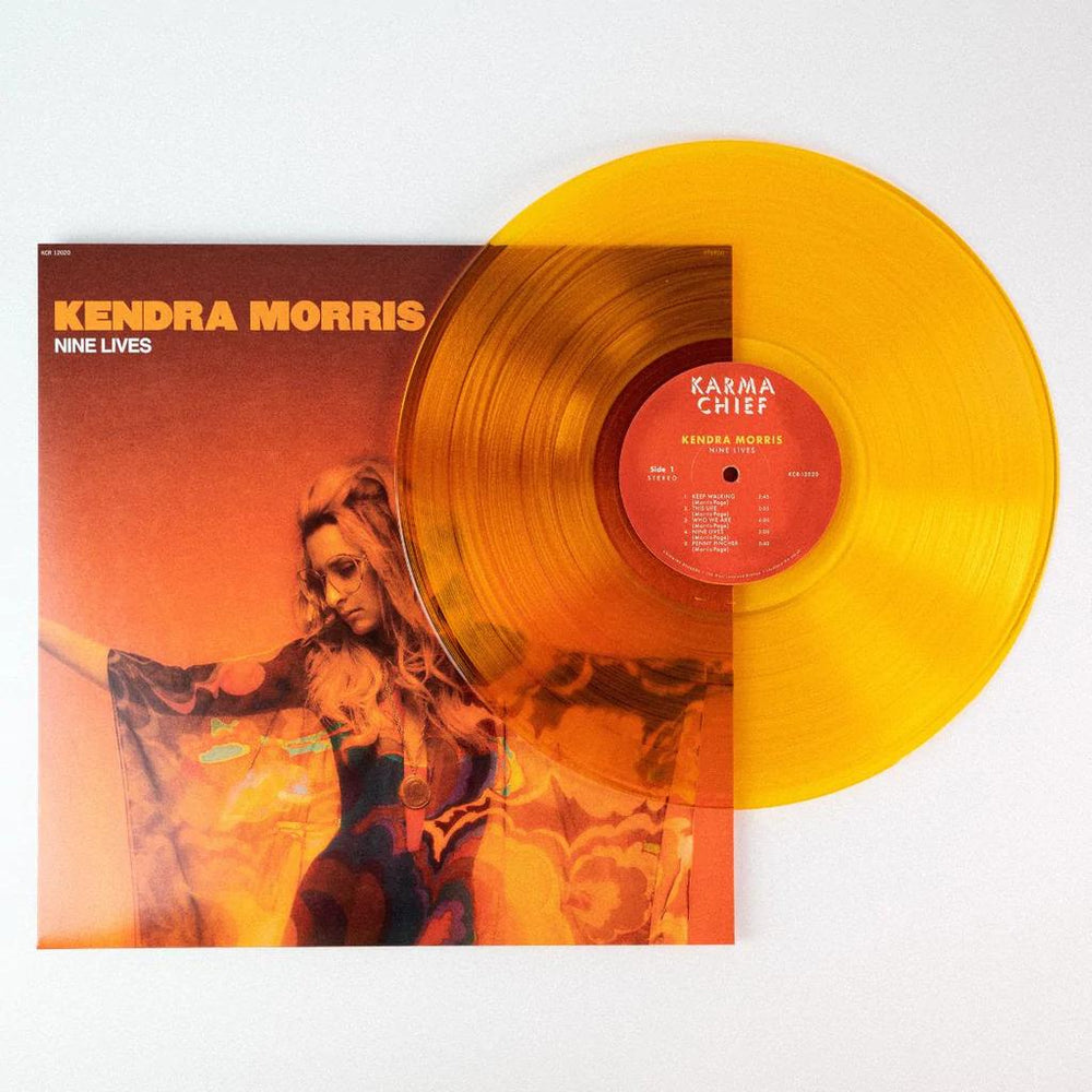 Nine Lives (Clear Vinyl, Orange) [Vinyl] (ONLINE ORDER ONLY)