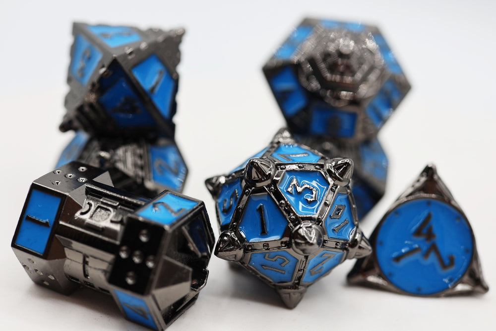 Dice 51: Kepler-452b - Metal RPG Dice Set (ONLINE ORDER ONLY)