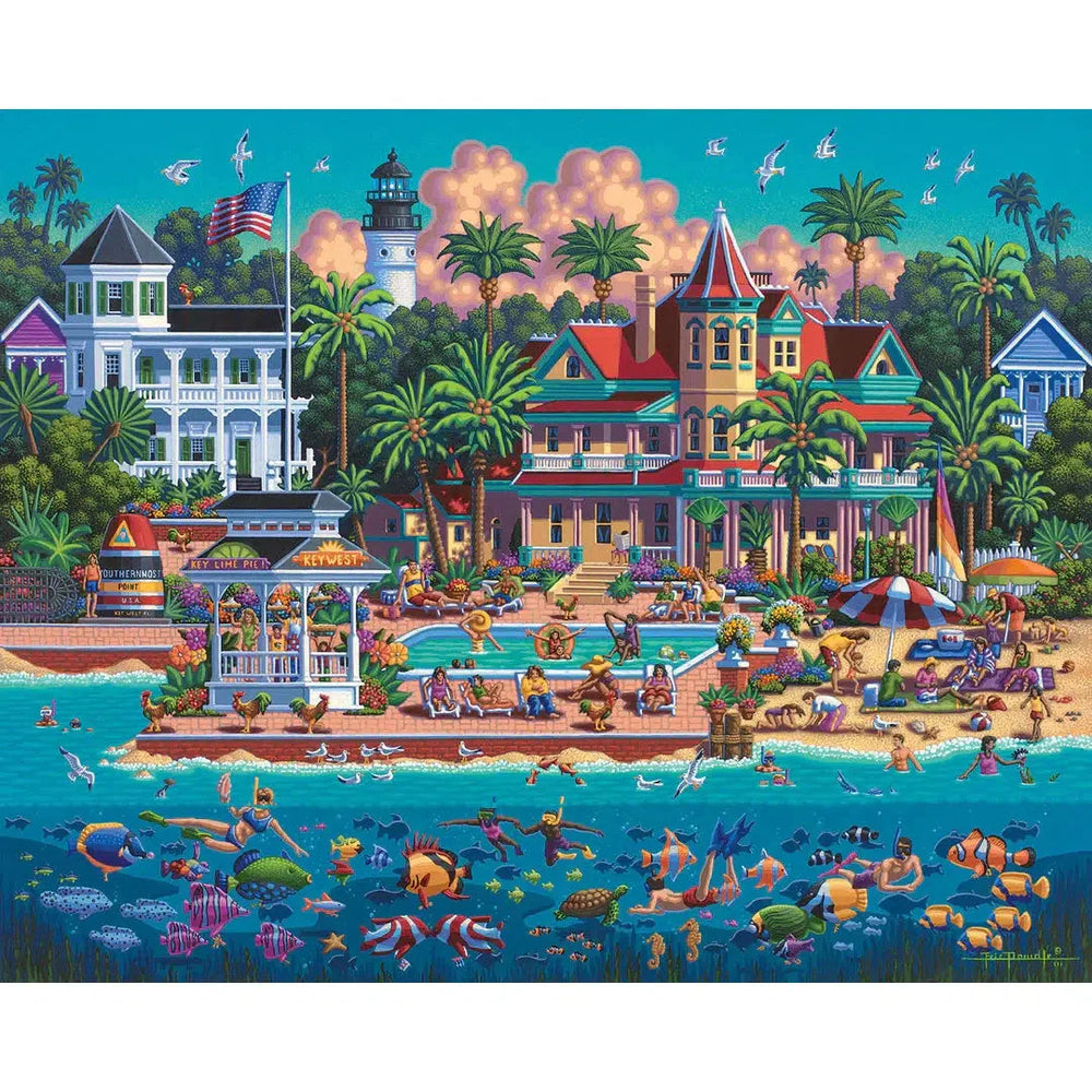 Key West 210 Piece Jigsaw Puzzle Dowdle (ONLINE ORDER ONLY)