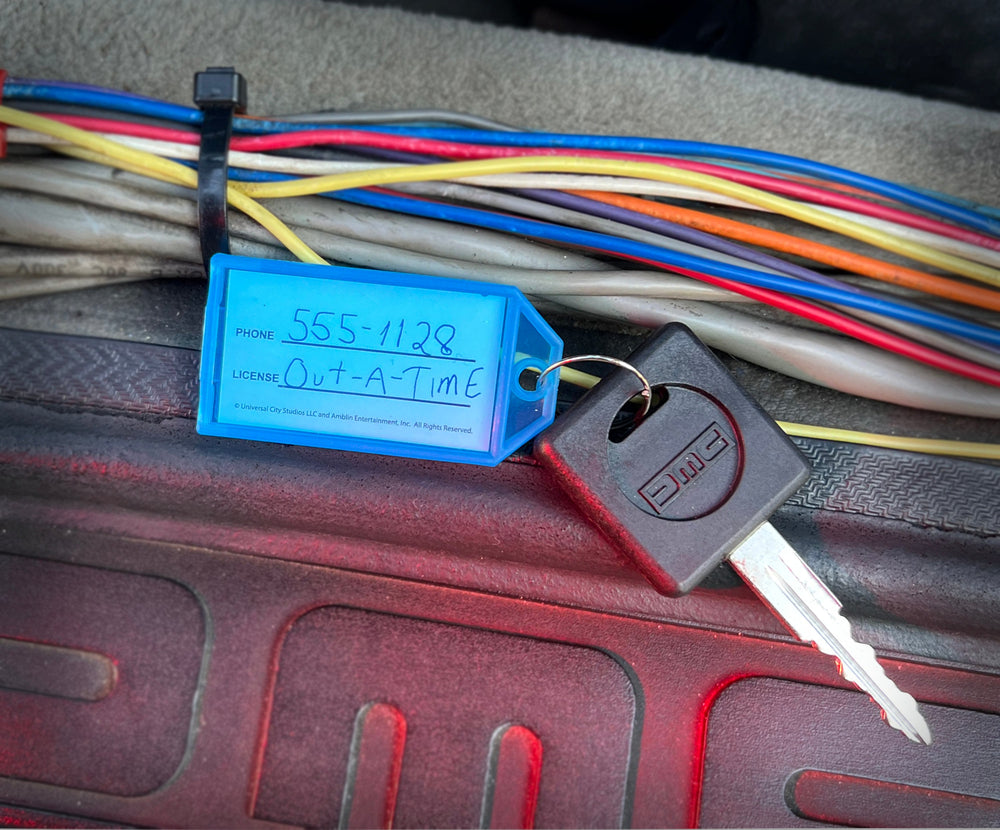Back to the Future DeLorean Key Set Replica (ONLINE ORDER ONLY)