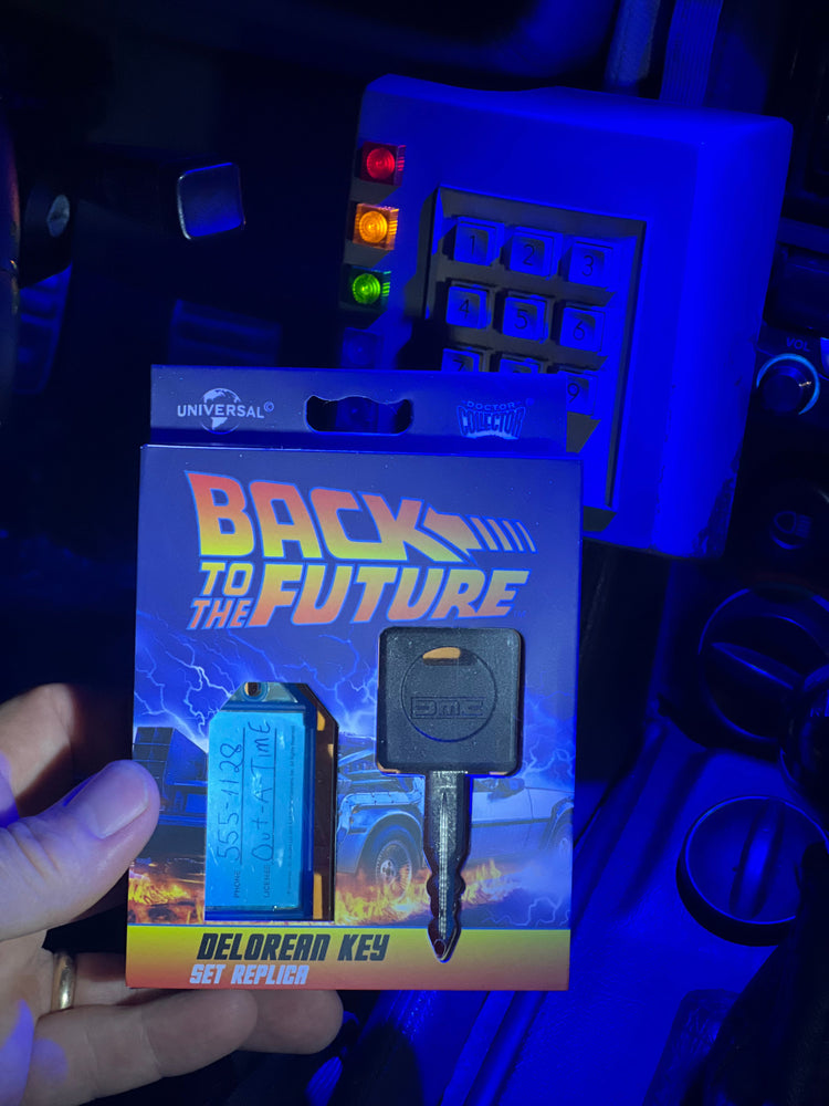 Back to the Future DeLorean Key Set Replica (ONLINE ORDER ONLY)