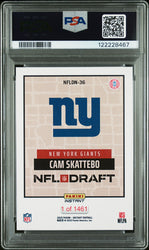 Graded 2025 Panini Instant Cam Skattebo #NFLDN36 NFL Draft Night Rookie RC Football Card PSA 10 Gem Mint (ONLINE ORDER ONLY)