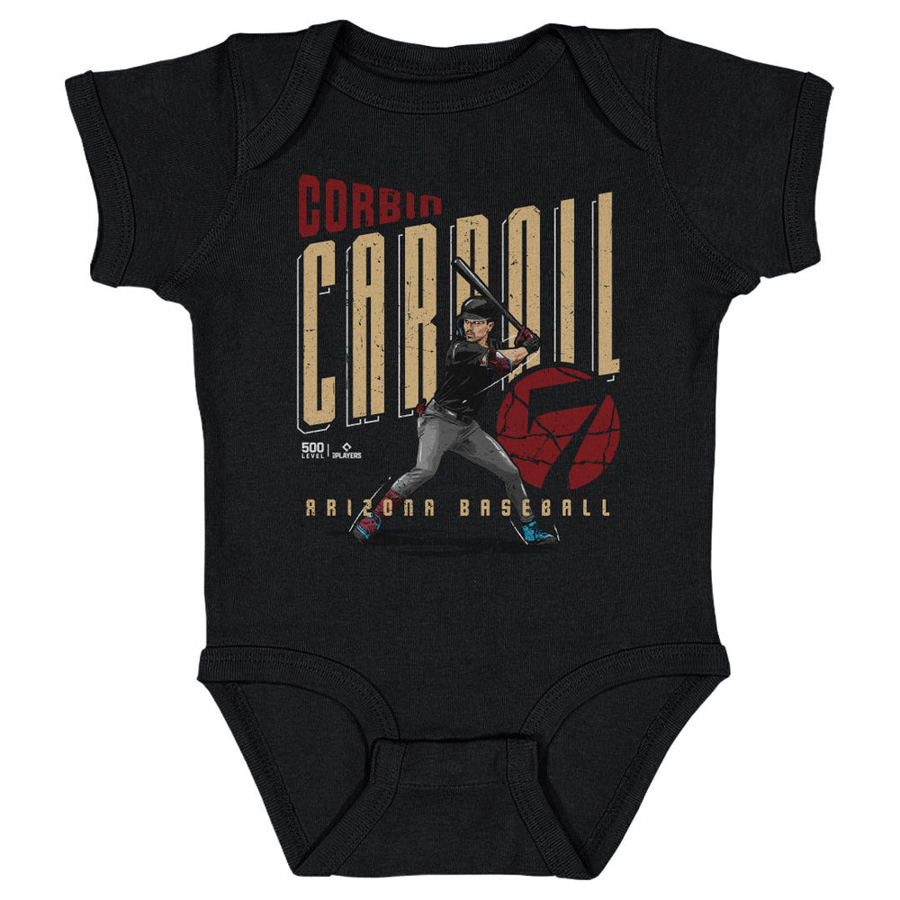 Corbin Carroll Arizona Player Name WHT (ONLINE ORDER ONLY)
