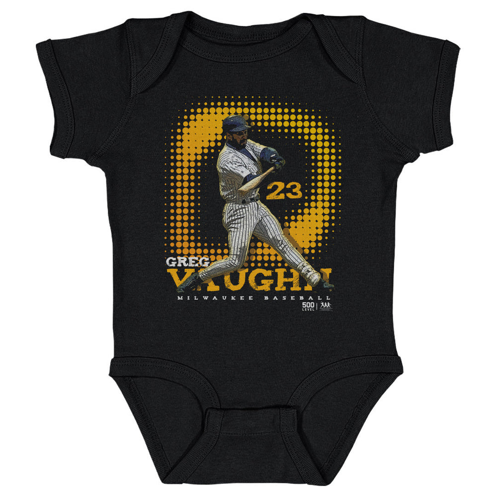 Greg Vaughn Milwaukee Player Name WHT (ONLINE ORDER ONLY)