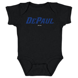 DePaul Blue Demons Wordmark Royal WHT