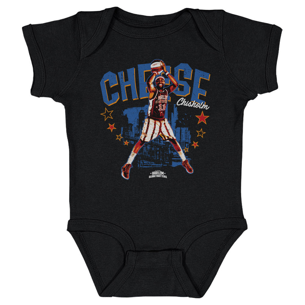 Cheese Chisholm Harlem Globtrotters Nickname WHT (ONLINE ORDER ONLY)