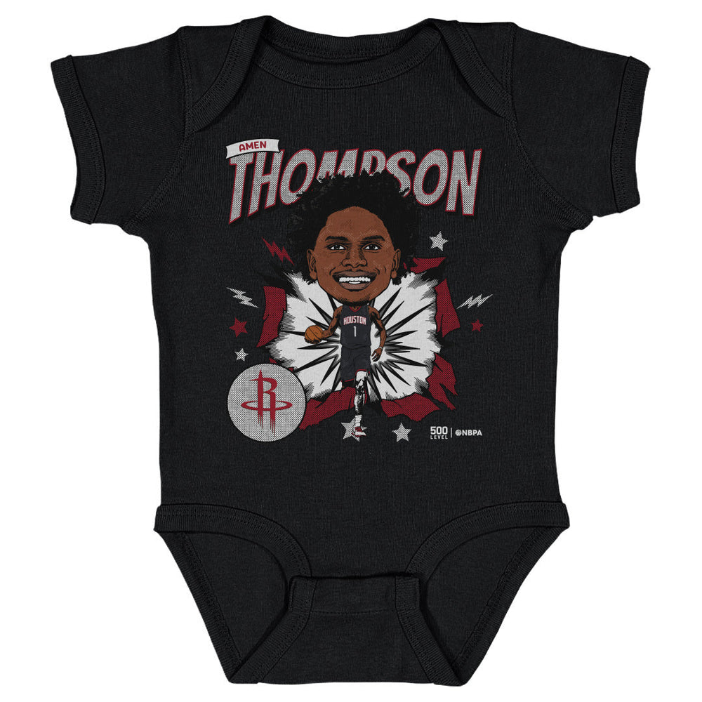 Amen Thompson Houston Rockets Caricature WHT (ONLINE ORDER ONLY)