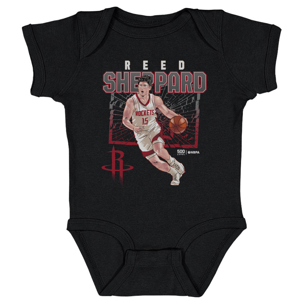 Reed Sheppard Houston Rockets Shattered WHT (ONLINE ORDER ONLY)