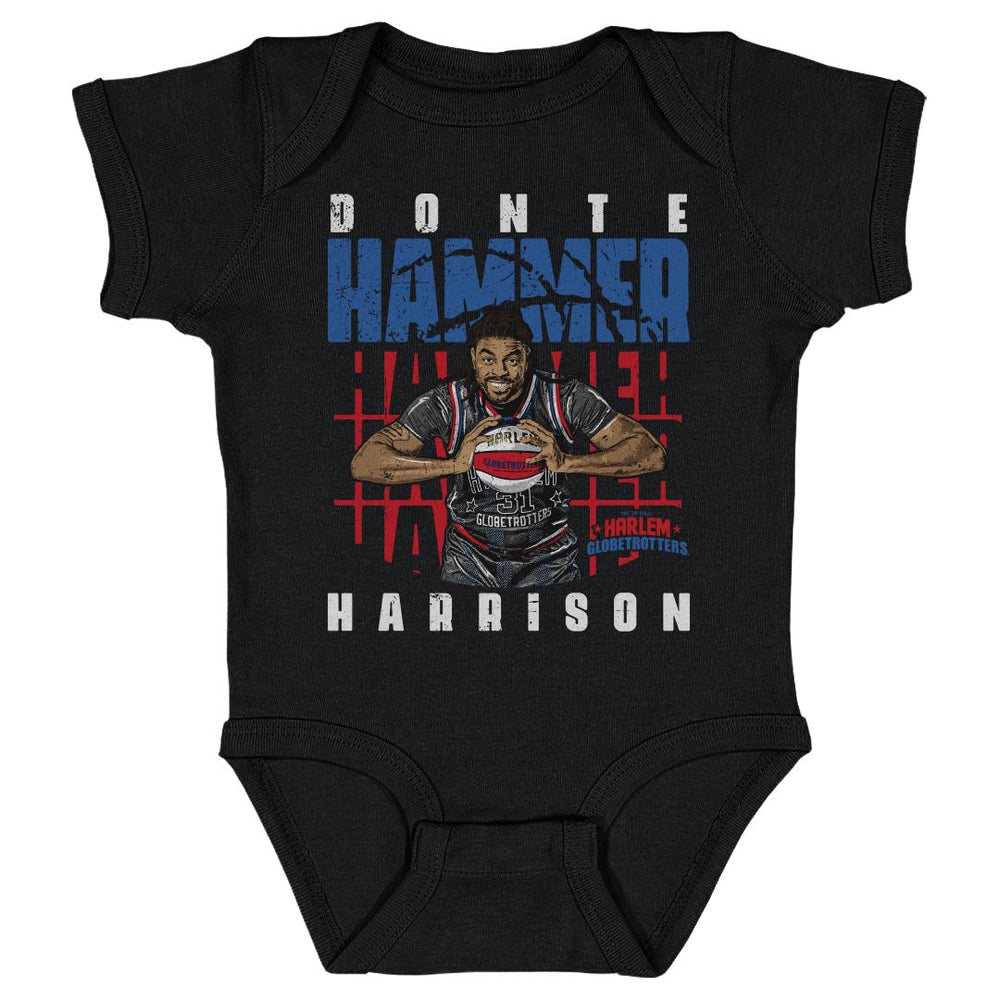 Hammer Harrison Harlem Globetrotters Pose WHT (ONLINE ONLY)