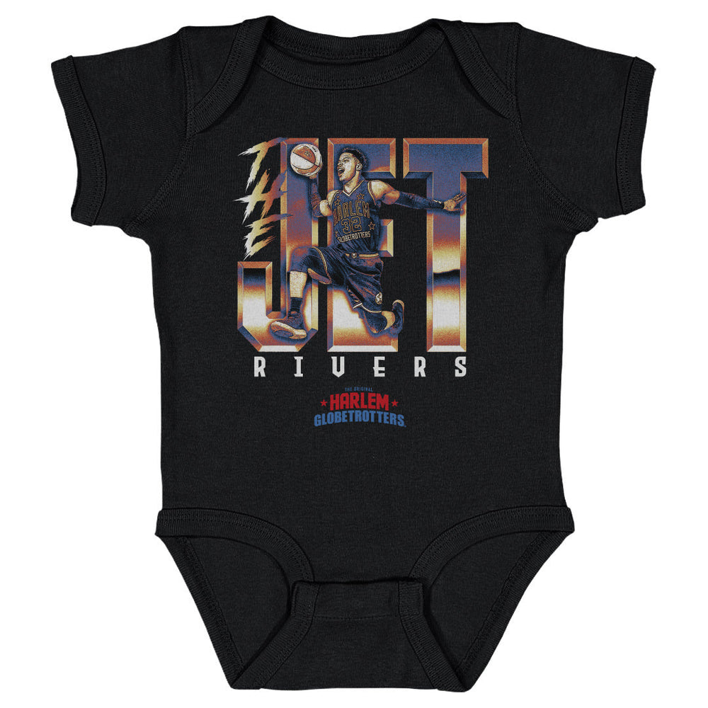 Jet Rivers Harlem Globetrotters Nickname WHT (ONLINE ONLY)