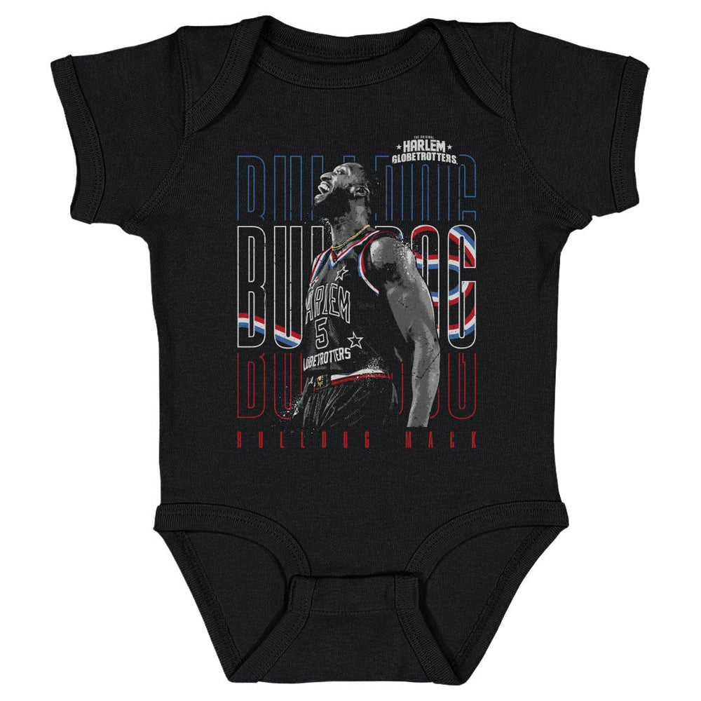 Bulldog Mack Harlem Globetrotters Outline Repeat WHT (ONLINE ONLY)