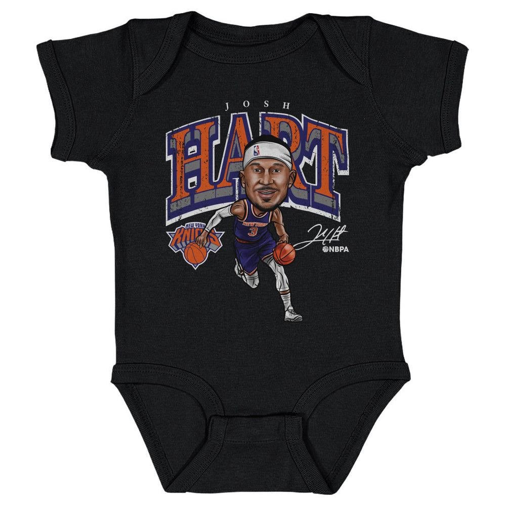 Josh Hart New York Knicks Cartoon WHT