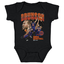 Jalen Brunson New York Knicks Collage WHT