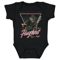 Quinn Hughes Minnesota Triangle Retro WHT (ONLINE ORDER ONLY)