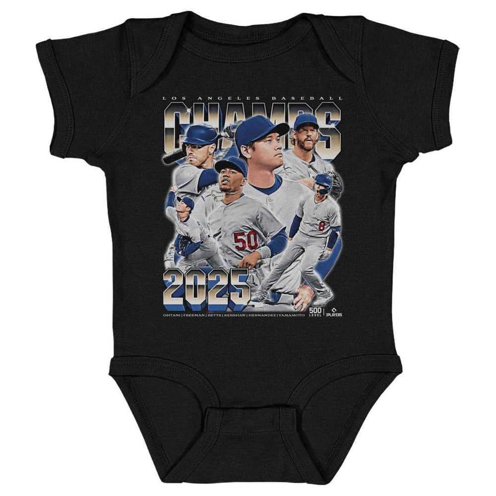 Los Angeles D Baseball 2025 Champs Vintage WHT (ONLINE ORDER ONLY)