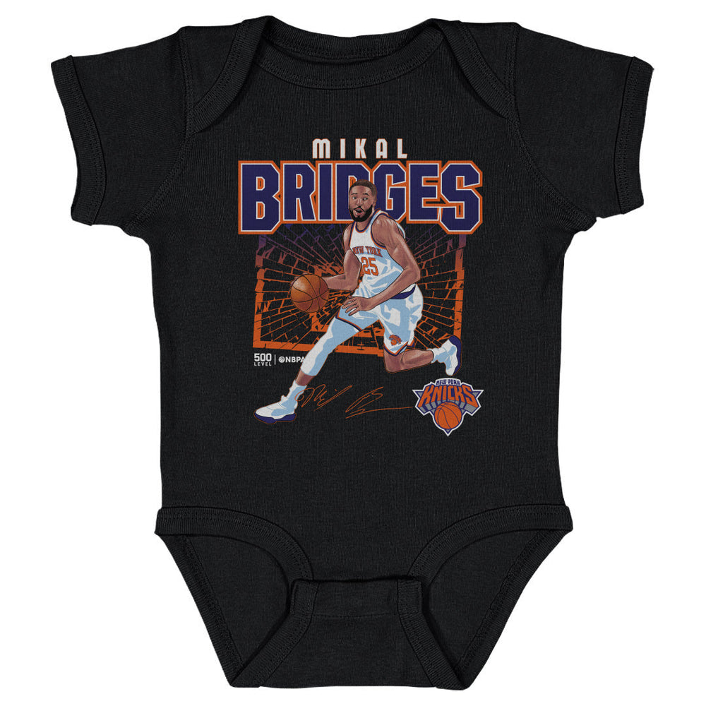 Mikal Bridges New York Knicks Shattered WHT