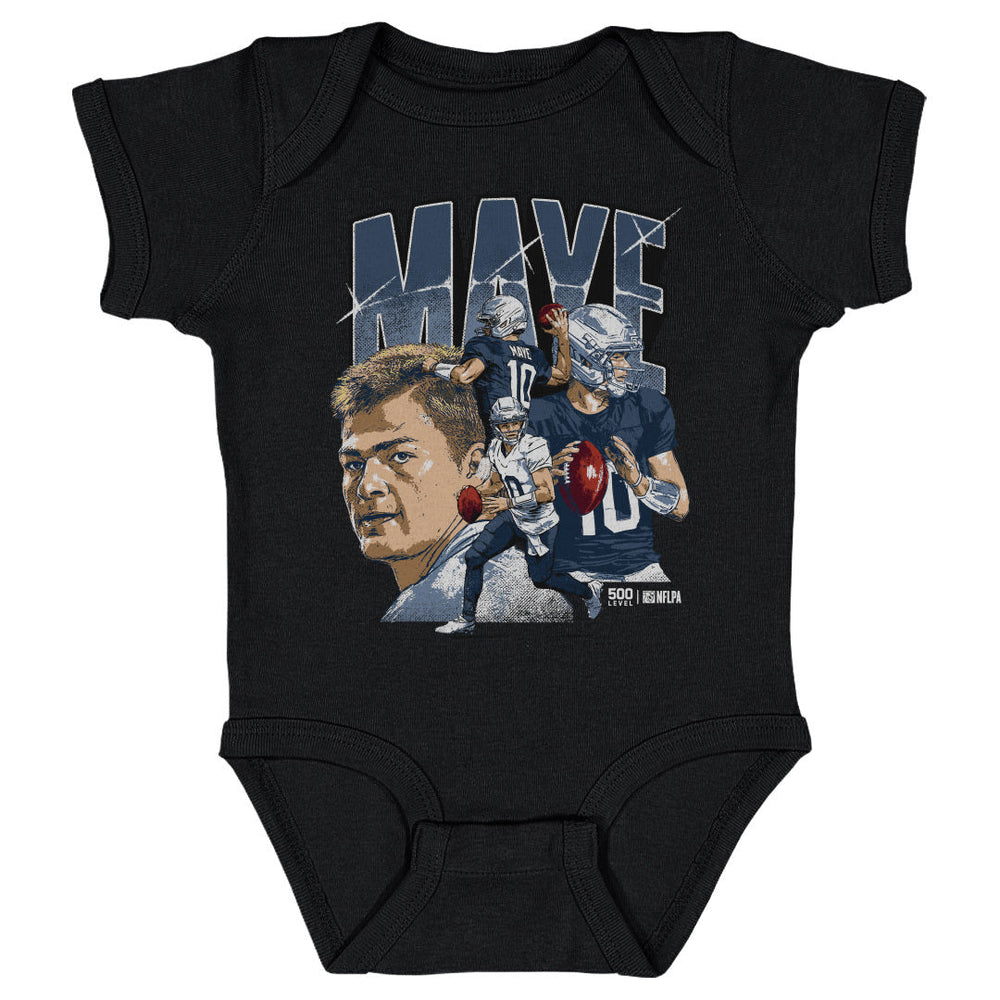 Drake Maye New England Collage WHT (ONLINE ORDER ONLY)