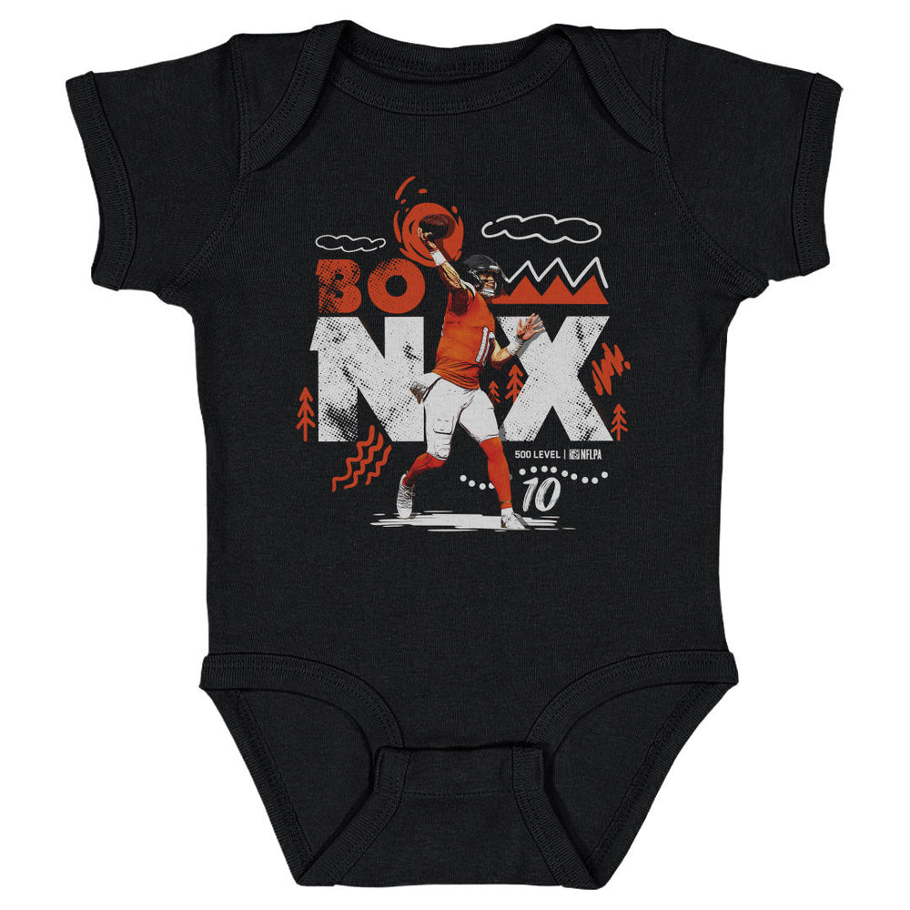 Bo Nix Denver Player Name WHT (ONLINE ORDER ONLY)