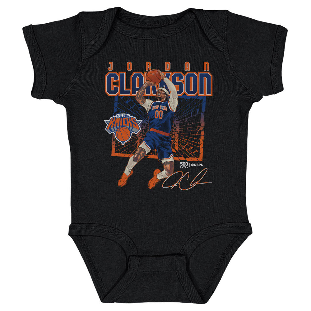 Jordan Clarkson New York Knicks Shattered WHT