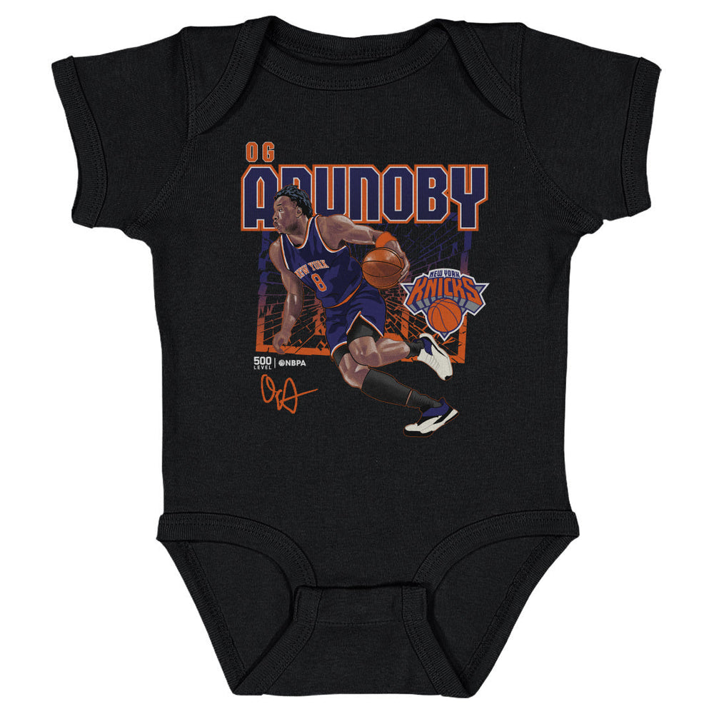 OG Anunoby New York Knicks Shattered WHT
