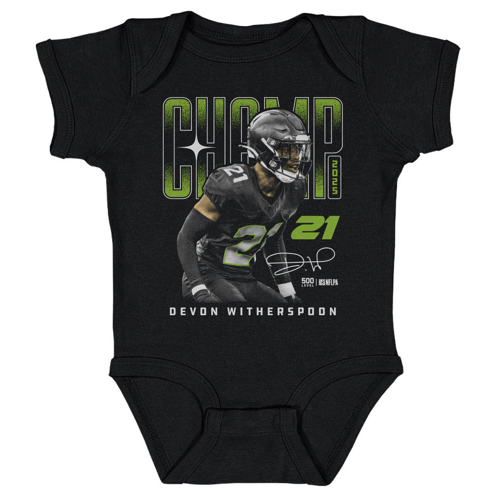 Devon Witherspoon Seattle 2025 Champ WHT (ONLINE ORDER ONLY)